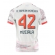 Bayern Munich Jamal Musiala #42 Replike Gostujuci Dres 2025-26 Kratak Rukav